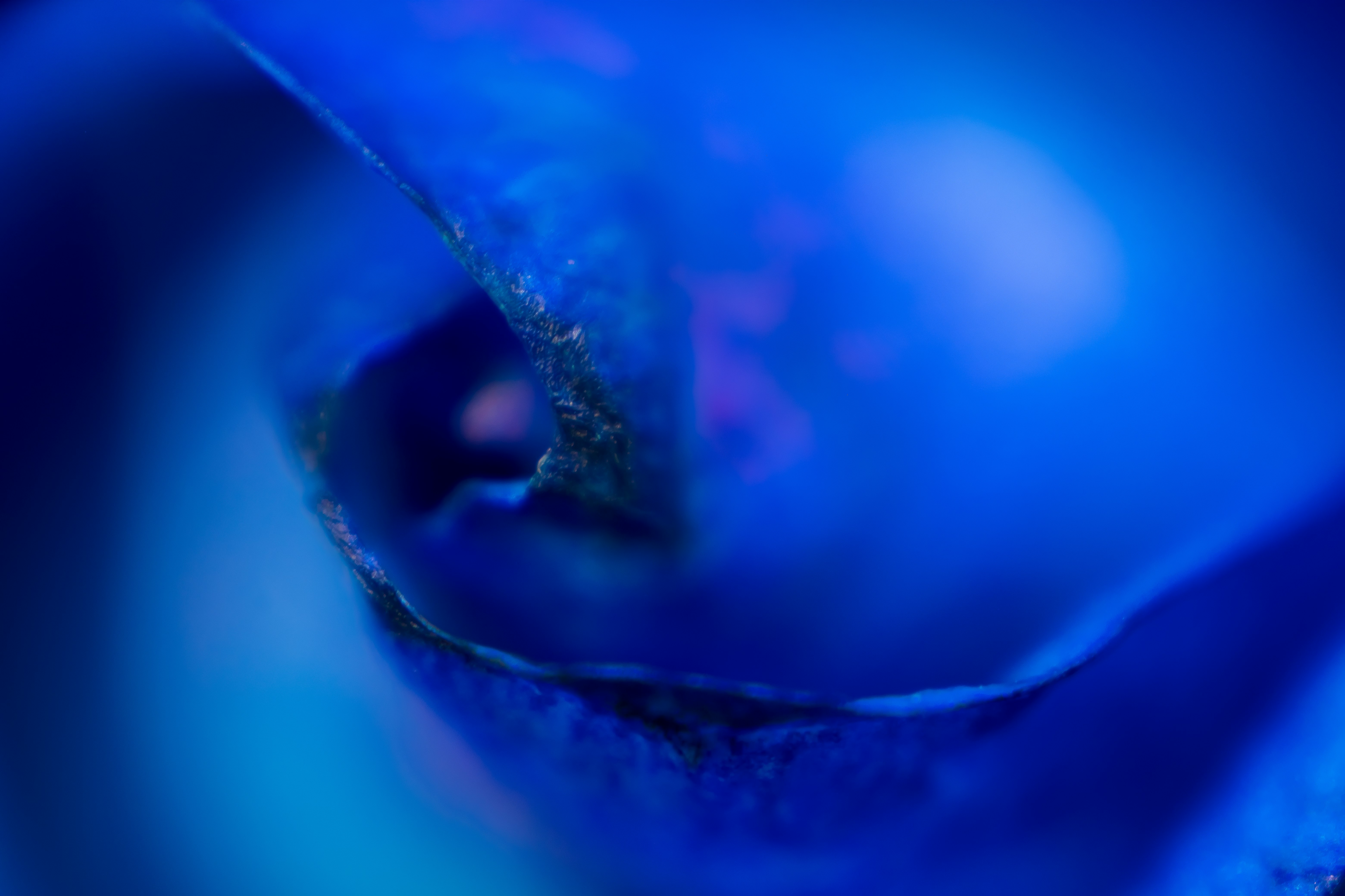 blue and white water drop